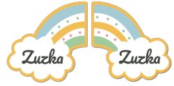 DUHA samolepka na boty 70x35mm (20ks)