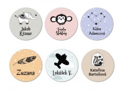 HYGGE značky 30mm (20ks)
