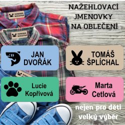 MA - Nažehlovací IKONA 35x15mm (22ks)