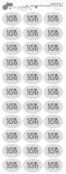 MA - nažehlovací MINI Puntíky 22x15mm (33ks)
