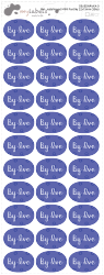 MA - nažehlovací MINI Puntíky 22x15mm (33ks)