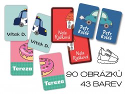 Školka ZNAČKY na BOTY (30ks)