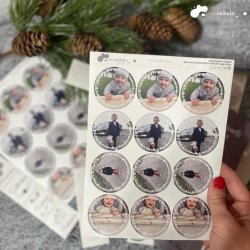 44mm FOTOSAMOLEPKA VĚNEČKY sada (12ks)
