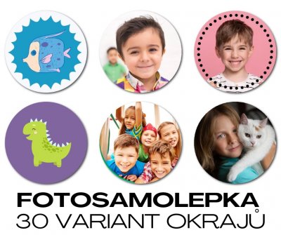 MA - 30mm FOTOSAMOLEPKA MŠ SADA 10x1ks