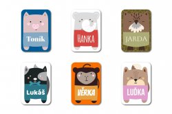 ANIMAL jmenovky 22x32mm (30ks)