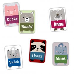 ANIMAL jmenovky 22x32mm (30ks)