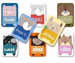 ANIMAL jmenovky 22x32mm (30ks)