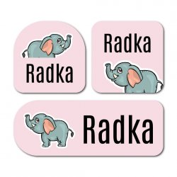 SADA ZVÍŘATA jmenovka (36ks)