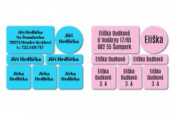 MA - BASIC jmenovky (21ks)