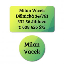 MA - BASIC jmenovky (21ks)