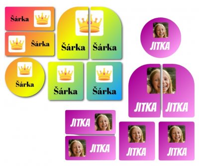 FOTOSAMOLEPKY sada DO ŠKOLKY (42ks)