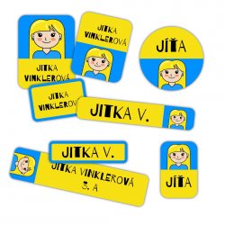 KIDS SADA MINI jmenovek (48ks)