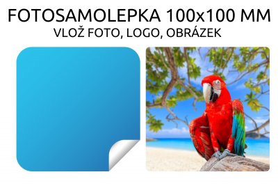 SA -100x100 mm FOTOSAMOLEPKA (1KS)