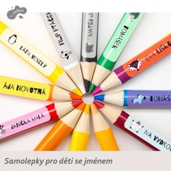 SCANDI jmenovky 45x10 mm (42ks)