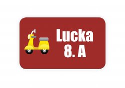 DOPRAVA MINI štítky 25x15 mm (50ks)